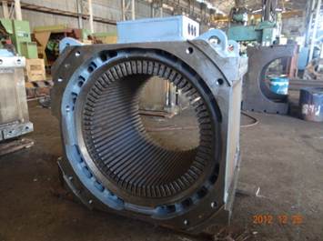 Machined stator